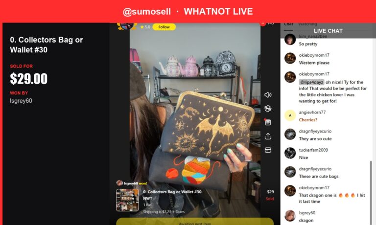 Collectors’ Bag #30 Sells for 29 Bucks