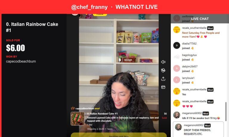 Rainbow Cake Brings in the Bids