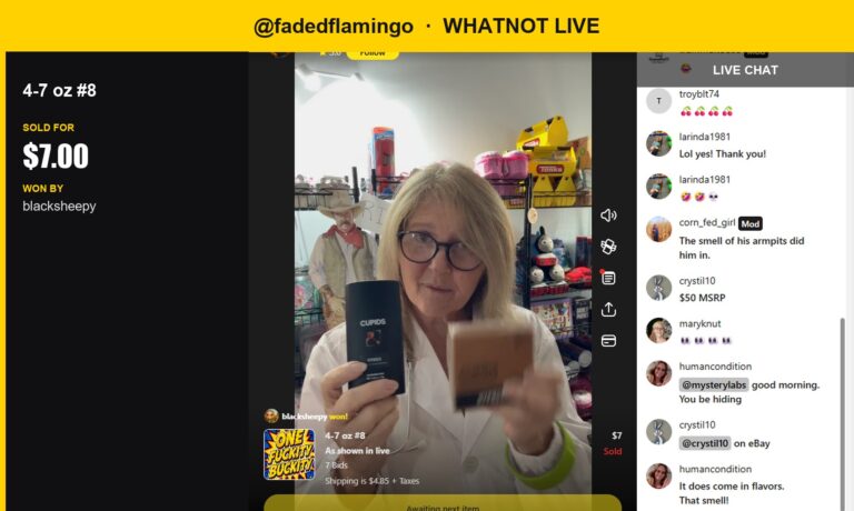 Sticky Situation: Fadedflamingo's Soapy Sell-Off