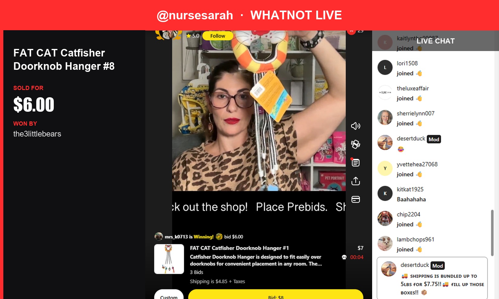 Whatnot Win: Vintage Cat Toy Sells for $6