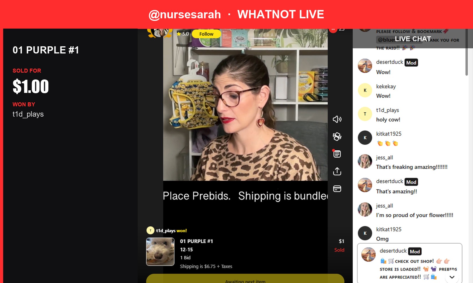 Whatnot Live Sale: Rare Go Fish & Dinner for Cats Food Sells for $1