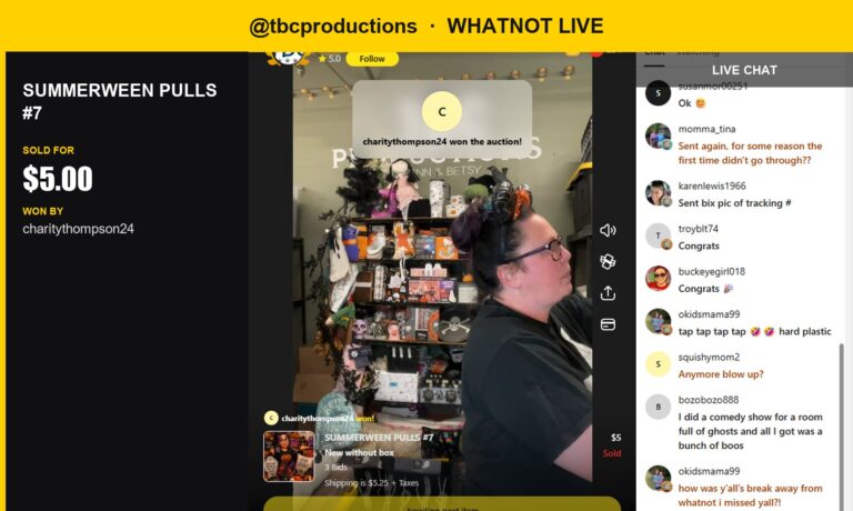 Ceramic Pumpkin Frenzy on Whatnot Livestream