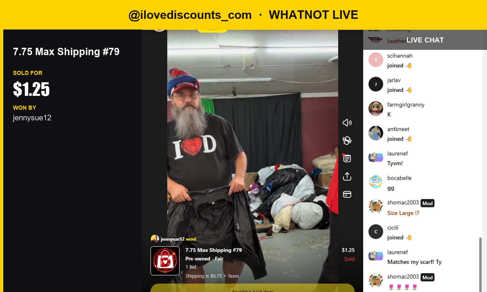 Max Shipping Shirt Scores Big