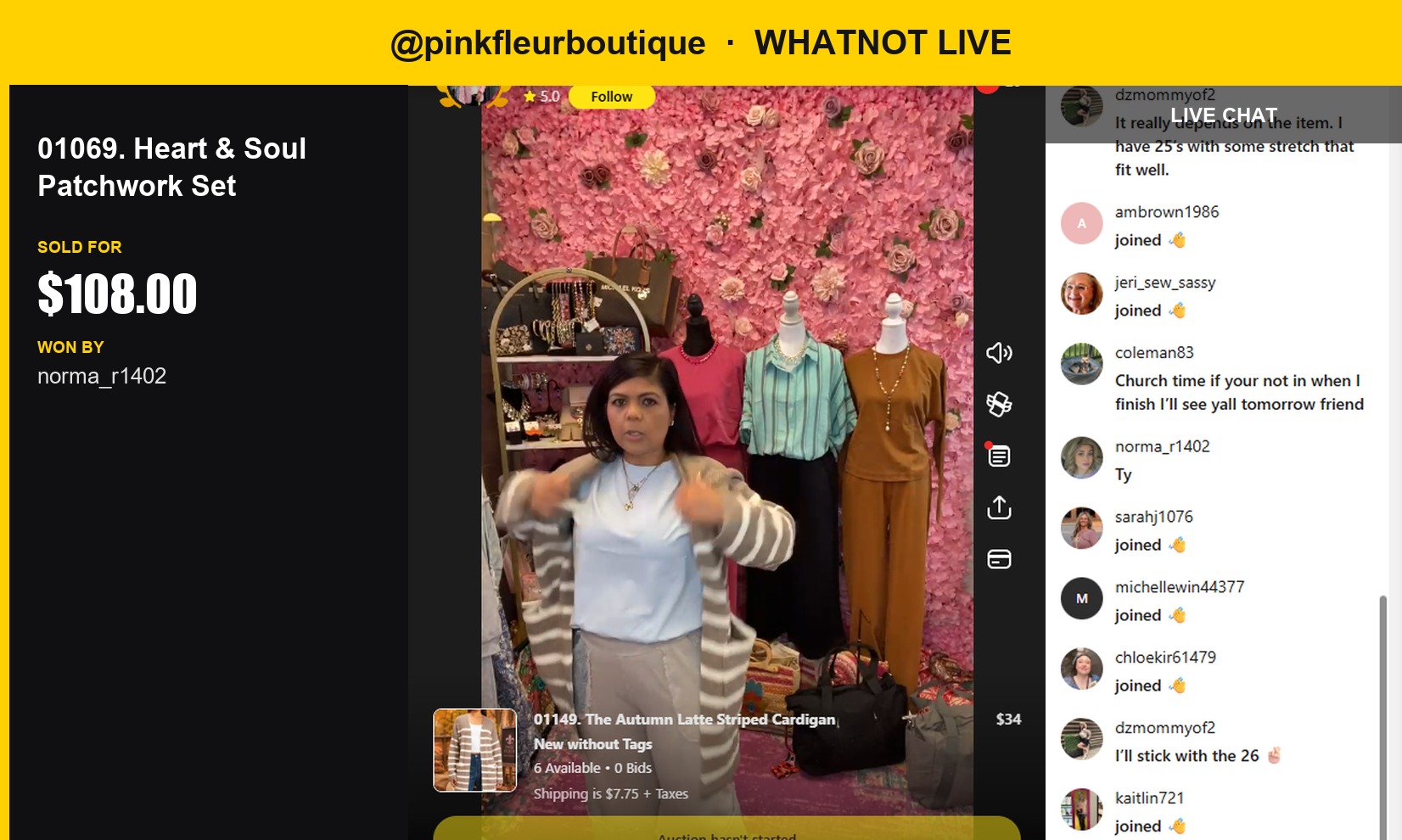 "Cozy Comfort Found in Pinkfleurboutique's Heart & Soul Patchwork Set"
