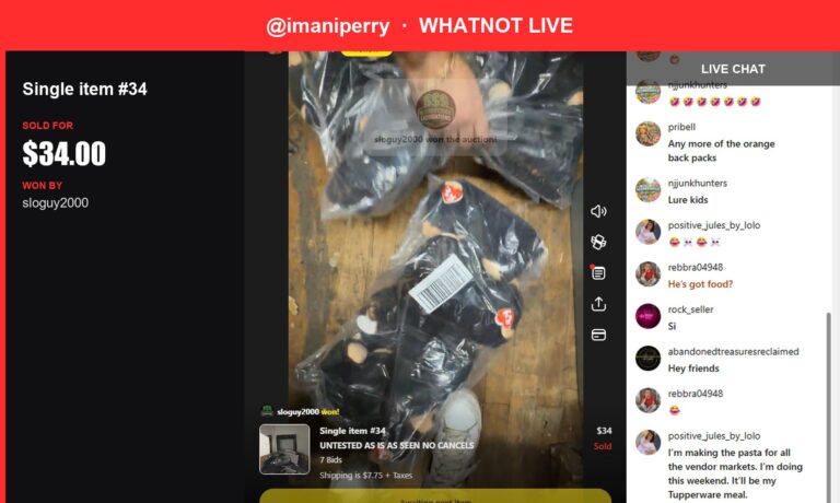 Whatnot Watch: A Thrilling Live Auction