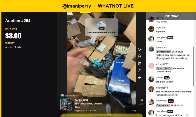 Imani's Rare Black Bag Treasure Sells for $8