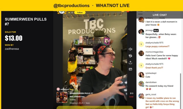 Whatnot Live Show: Summerween Pulls #7 Brings Home a Nice Score