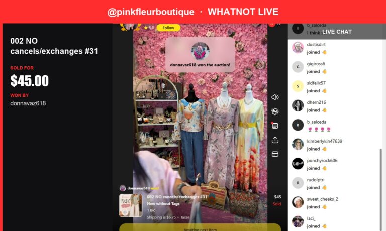 Pinkfleurboutique Scores a Winner