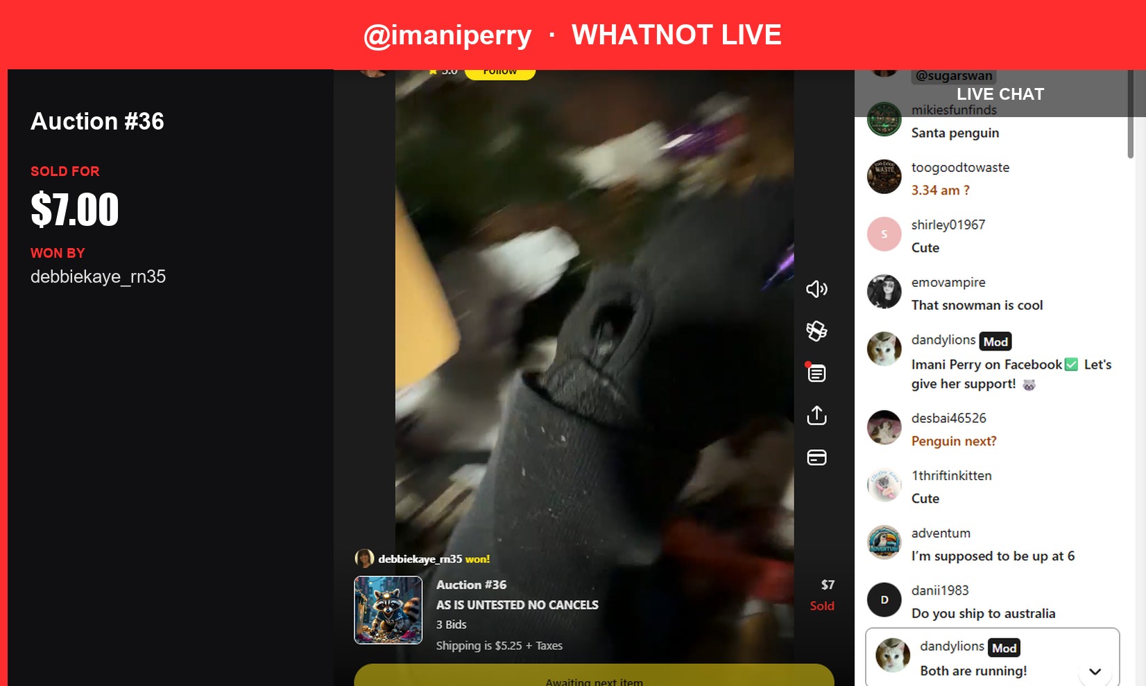 Glass Decor Goodies Sell for $7 on Whatnot Live Show