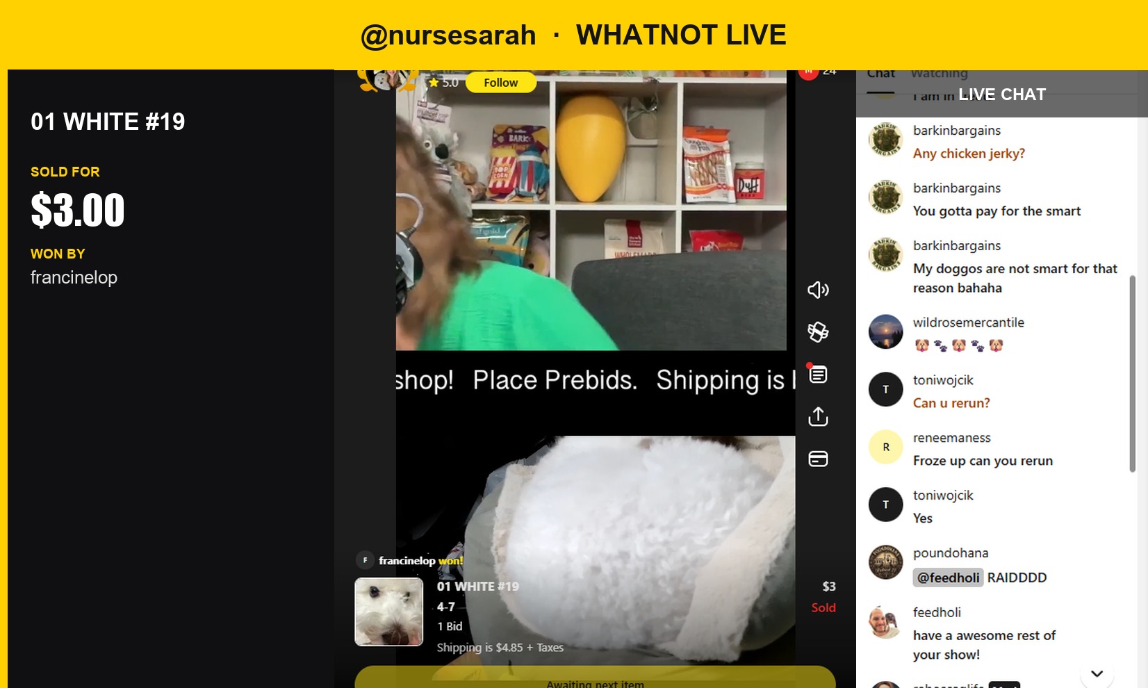 Whatnot Watch: Small but Mighty Plush Toy Sells for $3