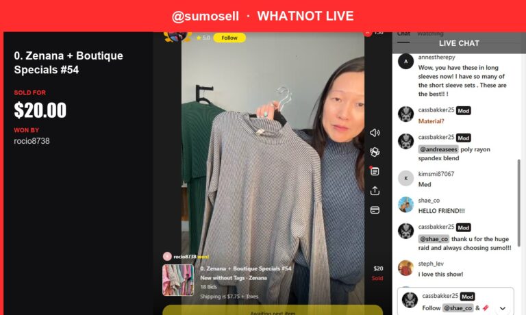 Cozy Mock Neck Loungewear Scoop: SumoSell Scores Big with Rocio8738!