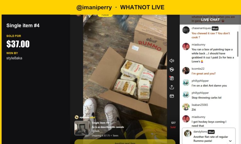 "Pasta Passion Box Sells for $37"