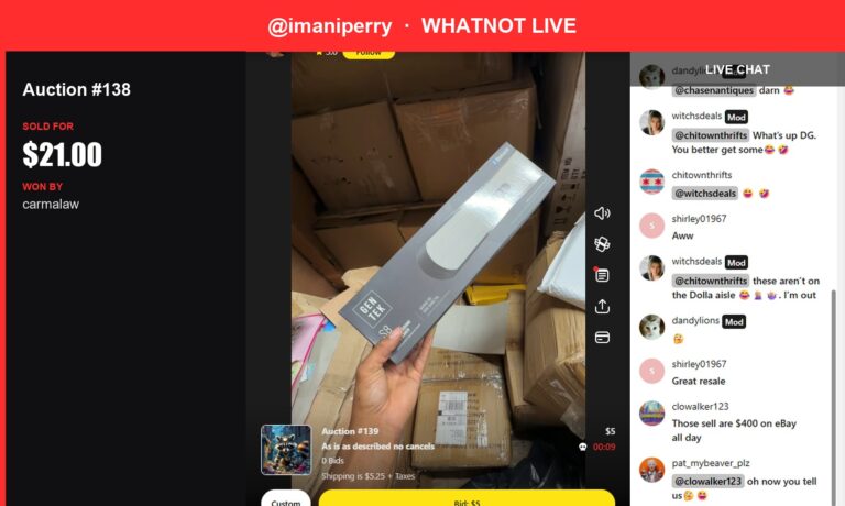 Whatnot Wednesday Winners: Vintage Soundbar for a Sweet Deal!
