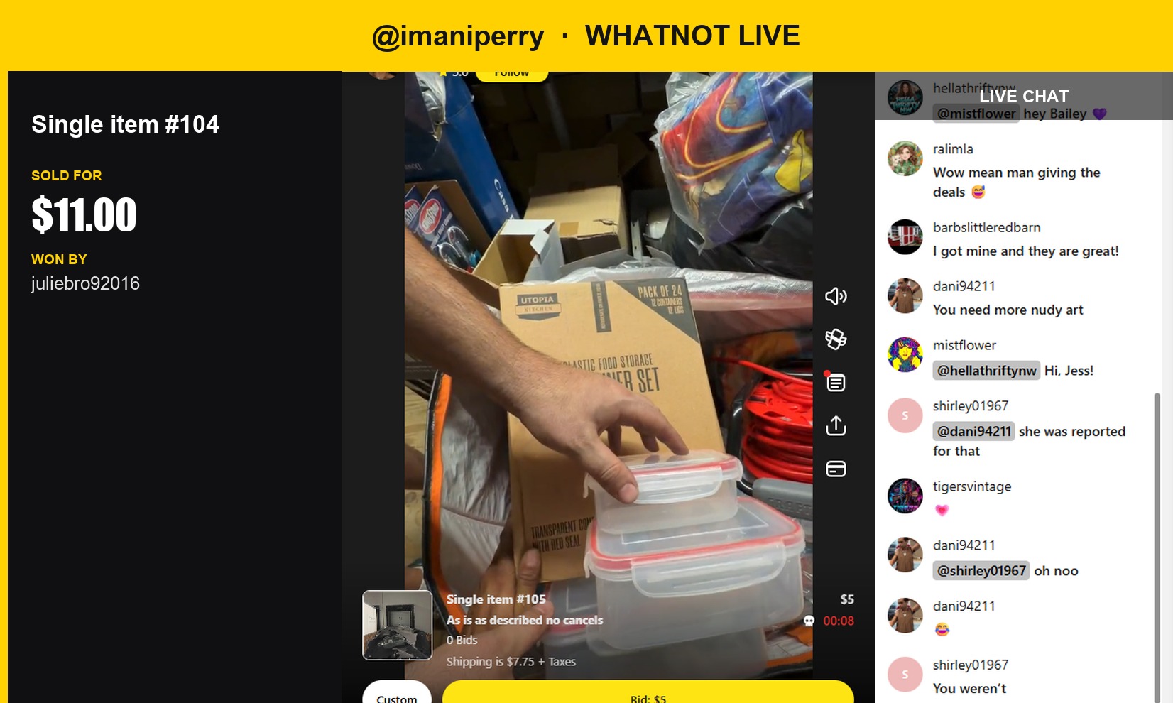 Whatnot Winner: A Thrifty Find