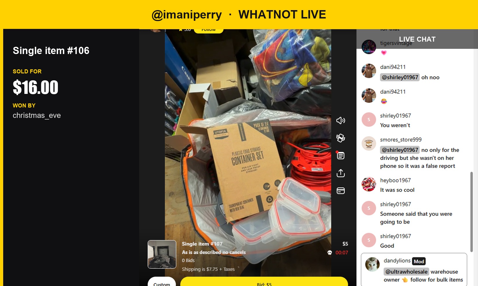 "Storage Unit Score: 'Grouch' Finds Another Treasure in Imaniperry's Live Stream"