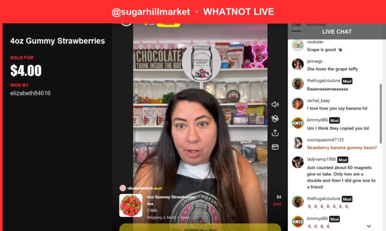 Gummy Goodness Sells for $4 on Whatnot