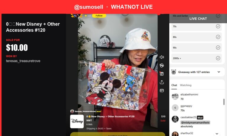 Whatnot Watch: SumoSell's Disney Delight