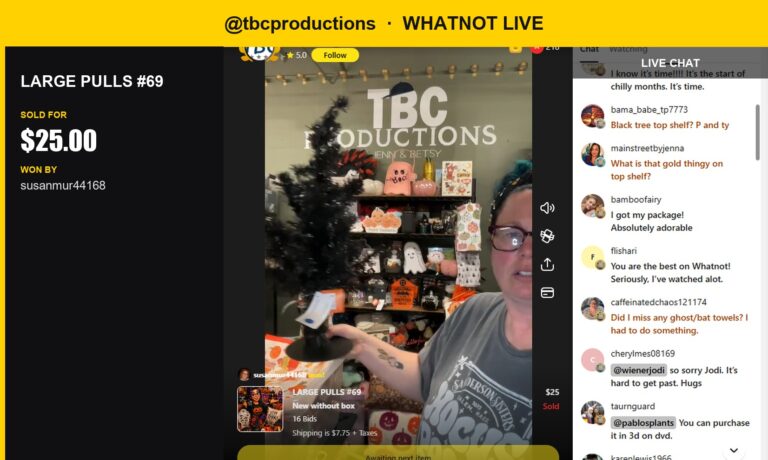 Emotional Connection at the Holiday Decor Whatnot Show