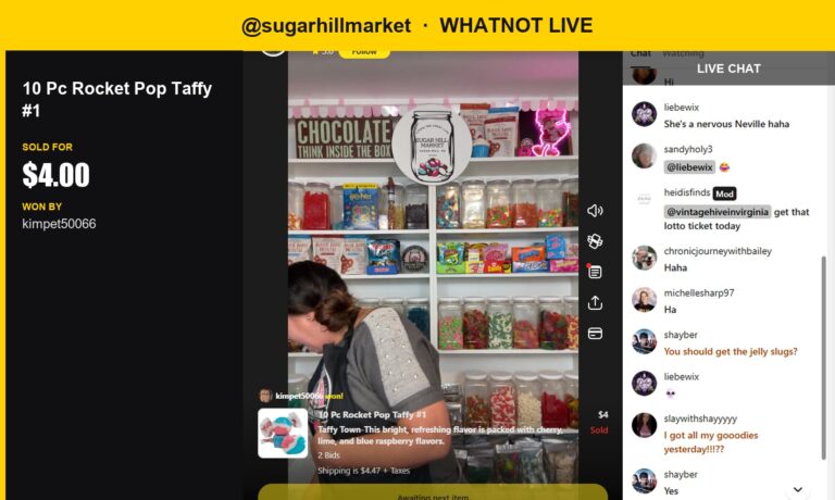 Sweet Victory: Rocket Pop Taffy Wins Over Viewer's Heart