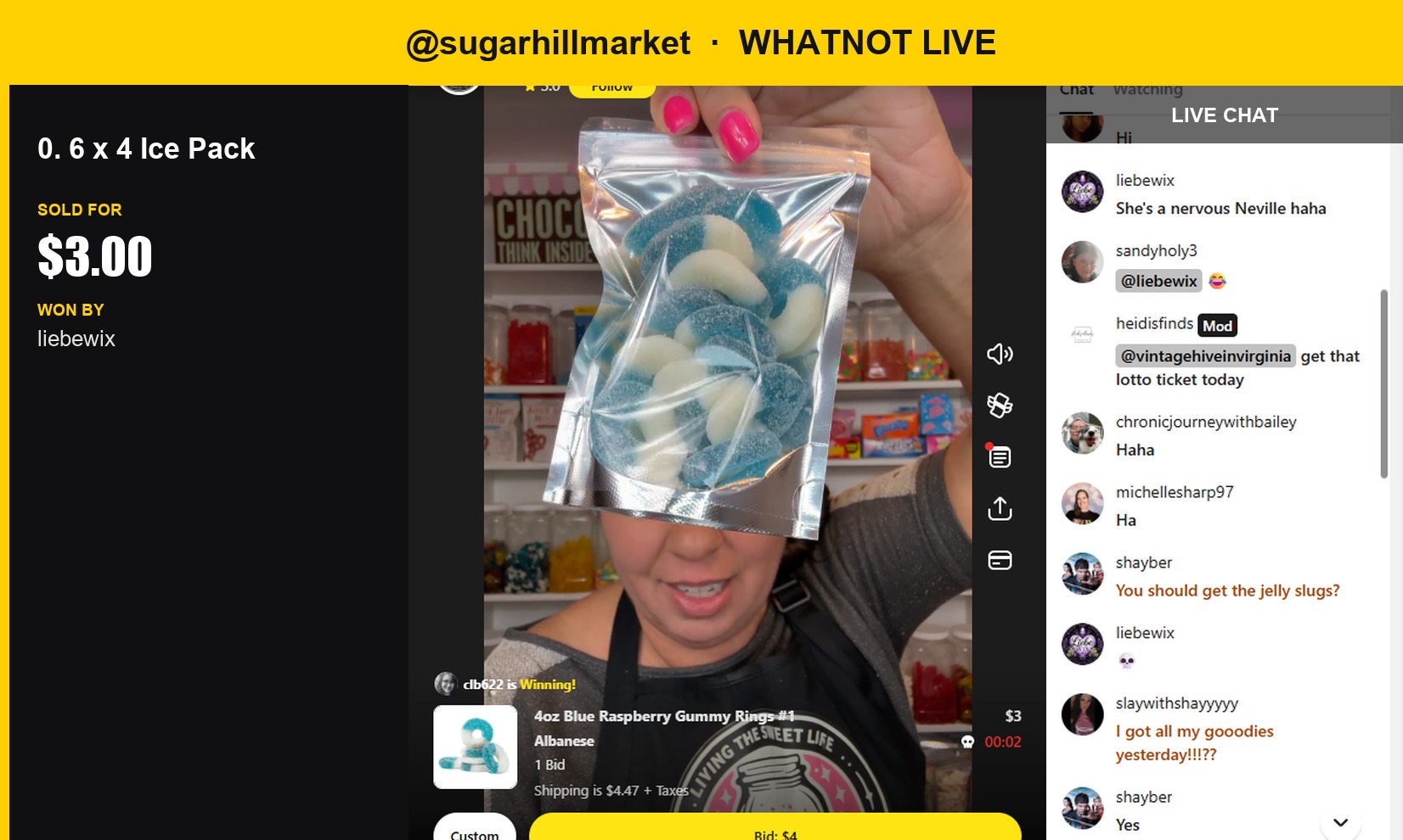 Ice Packs Hit a Sweet Spot: $3 Sale on Whatnot