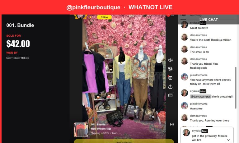 Bundle of Zenana Tops from Pinkfleurboutique Sells for $42 on Whatnot