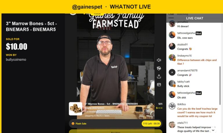 Bone Appétit: Marrow Bones Sell for a Steal on Whatnot!