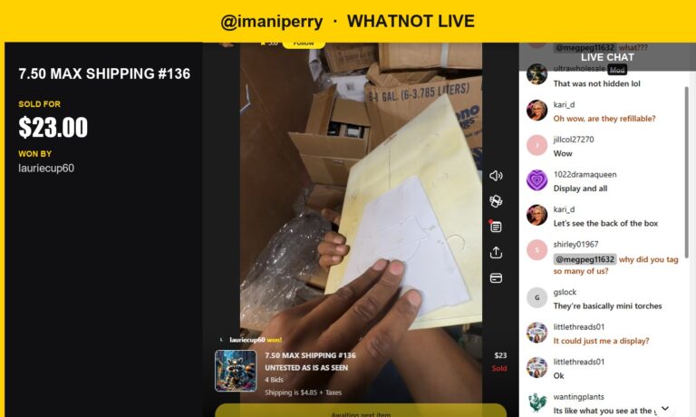 Hidden Gem Finds at imaniperry's Storage Unit Live Show