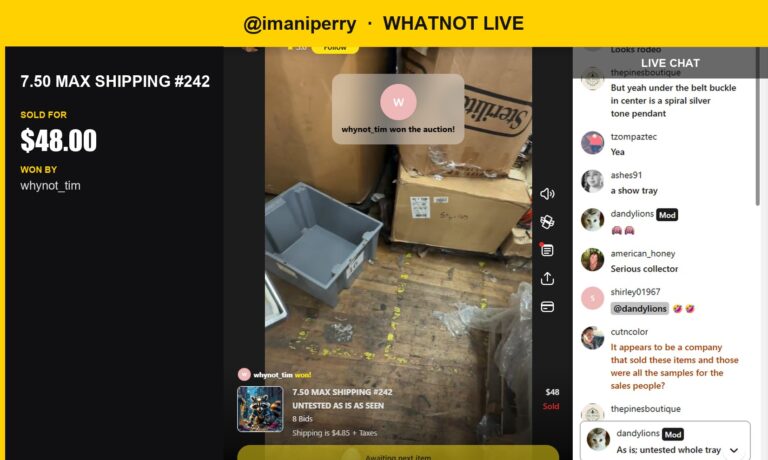 Small Treasure with Big Potential Unlocks Whynot_tim's Winning Bid