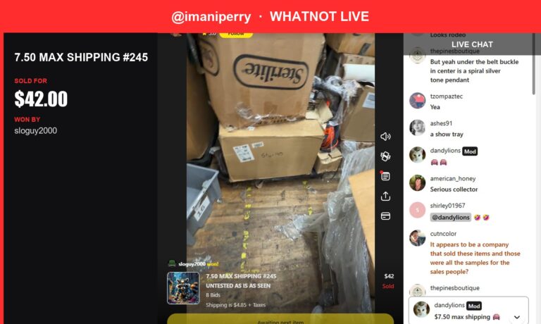 Imani's Empty Tray Finds a Buyer