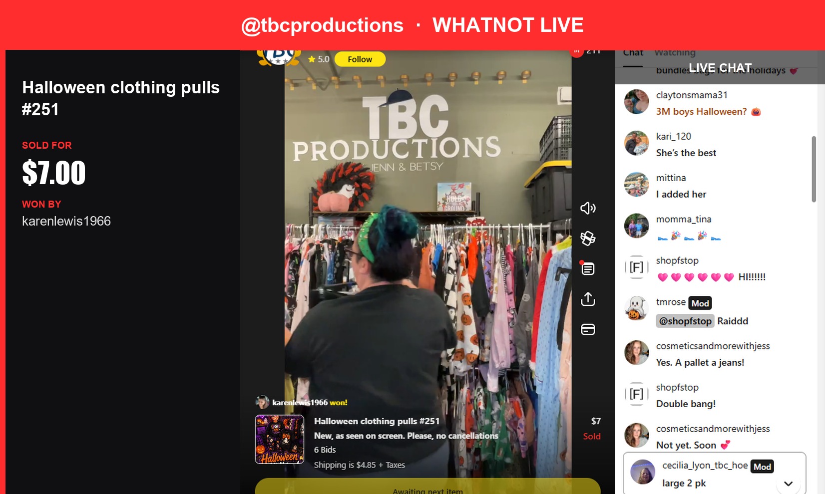 Haul of the Night: 'Halloween' Clothing Pulls Score Big on Whatnot