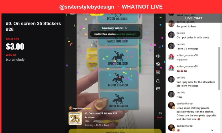 Cute Western Stickers Sell for $3
