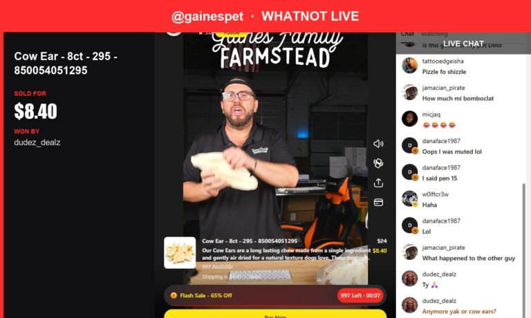 Cow Ear Giveaway: Dudez_dealz Scores the Deal