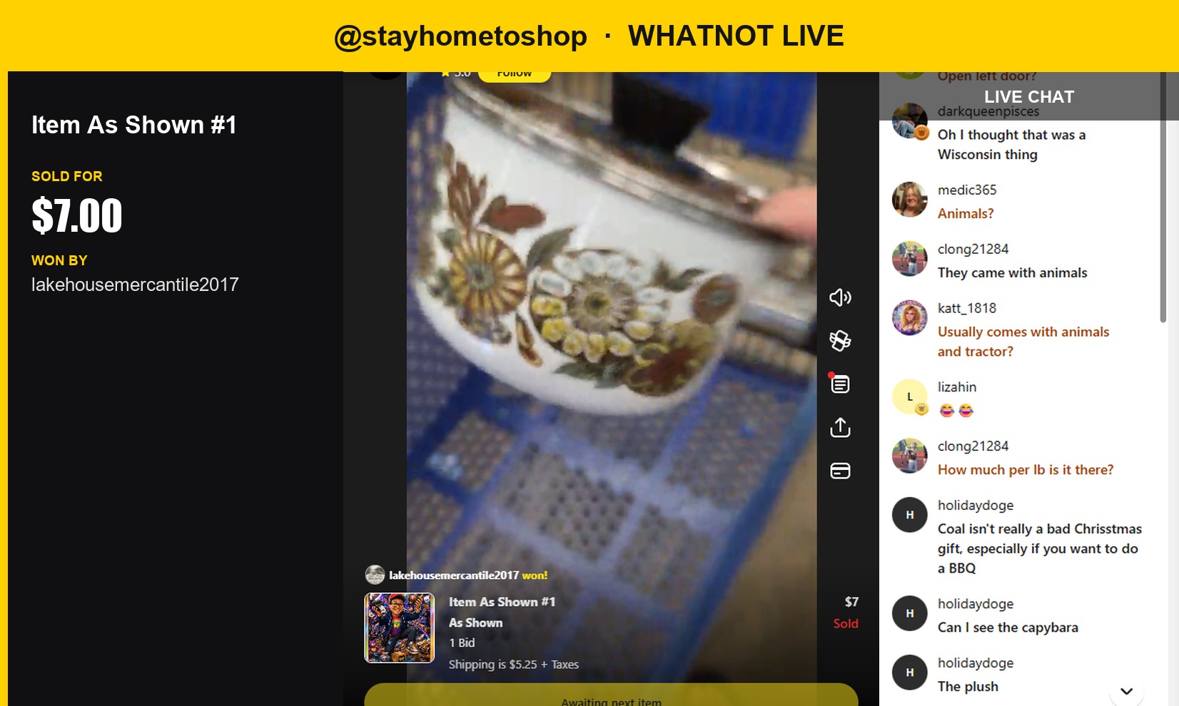 Item As Shown #1