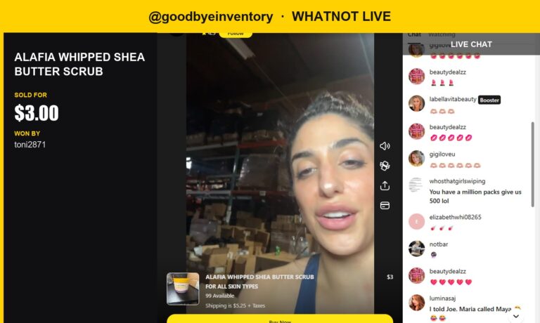 Sold for a Song: A Whipped Shea Butter Scrub Scores Big