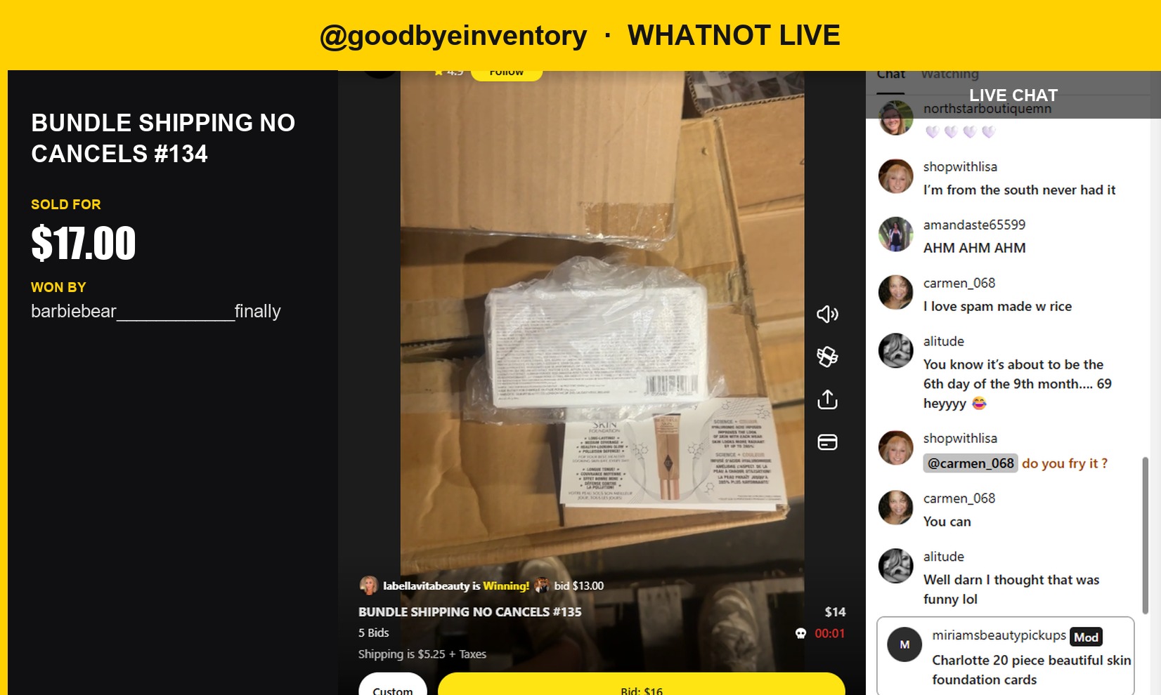 Whatnot Winner: Bundle Deal Goes to barbiebear____________finally