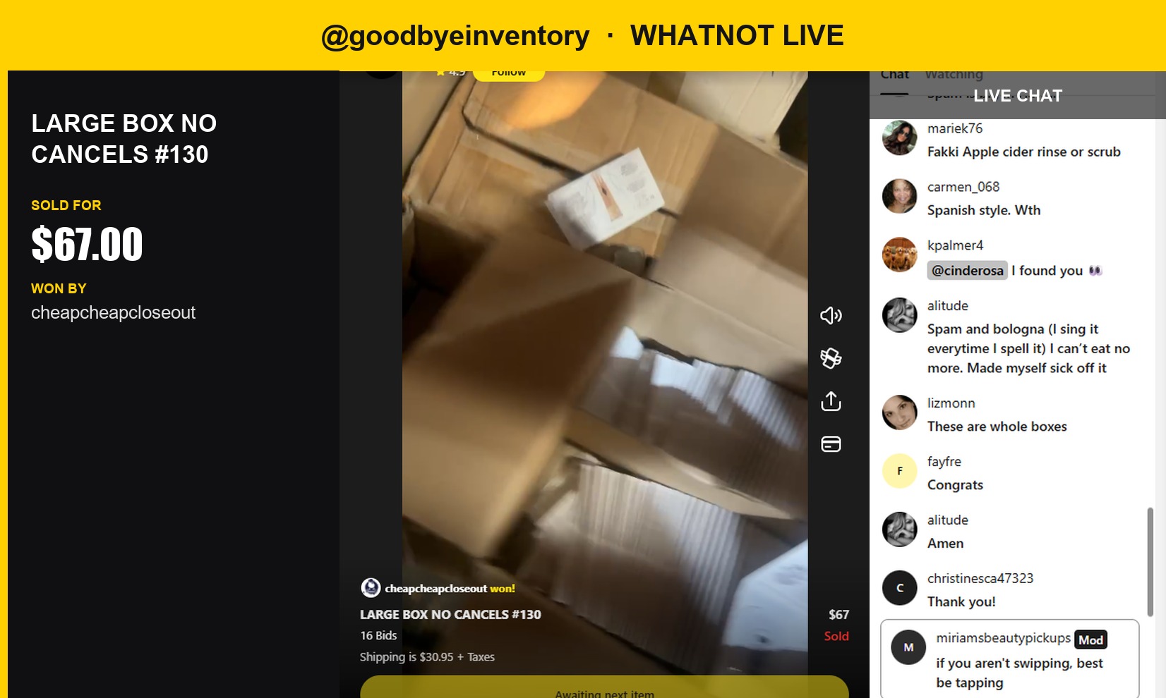 Seven Sets of Large Boxies Make for a Lucky Day