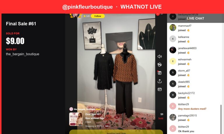 Size Matters: Pinkfleurboutique Sells Out at $9.00