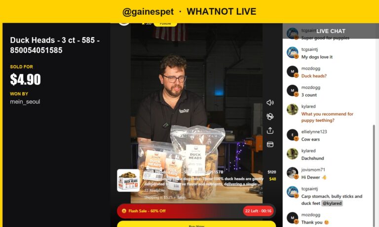 Fowl Play: Rare Duck Heads Fetch High Price on Whatnot Live