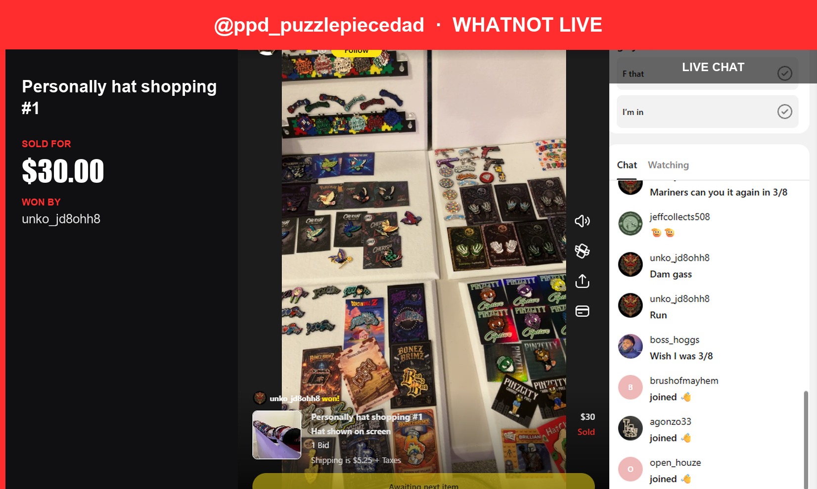 Astros Fan Finds Hat Love on Whatnot Live Show