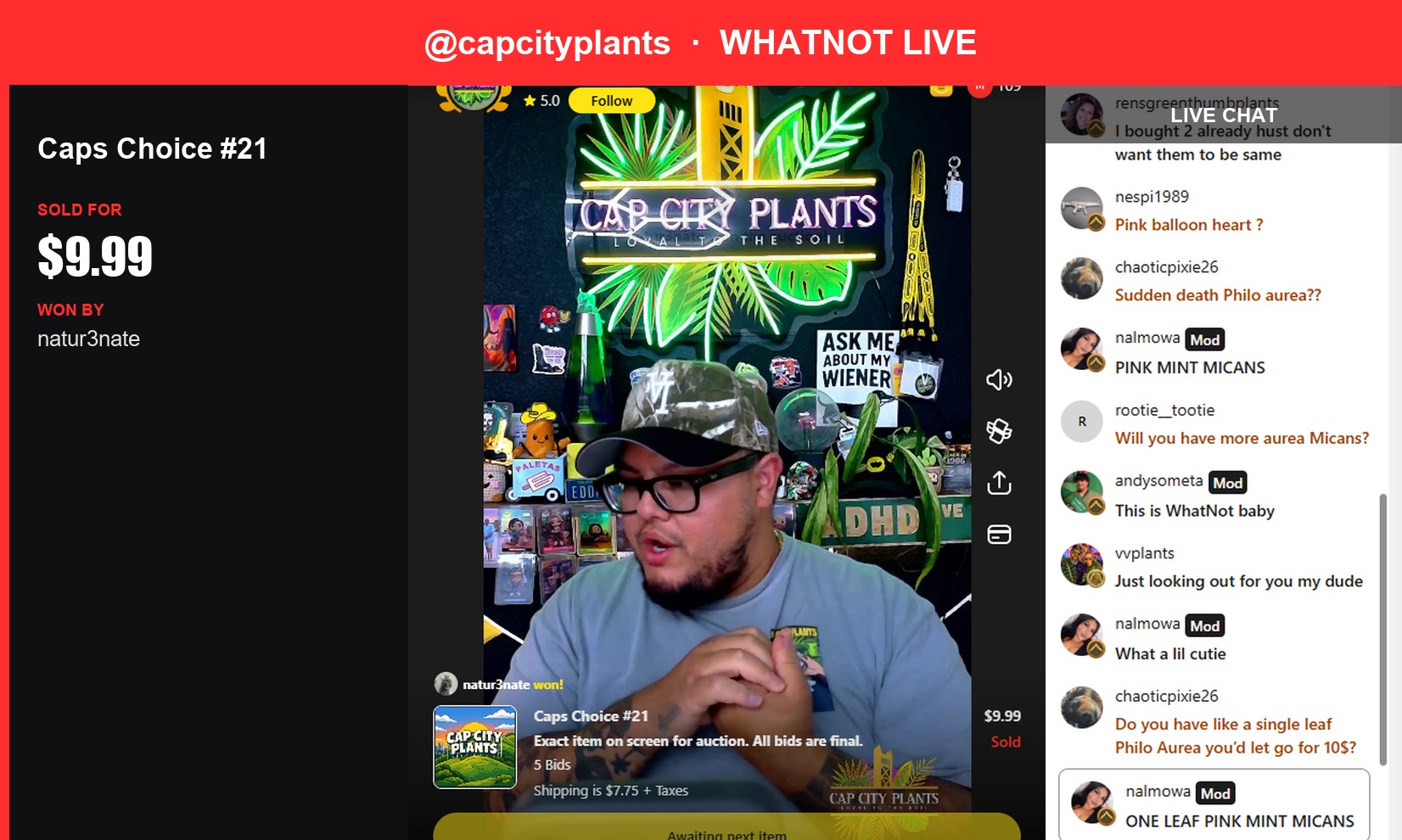 Whatnot Live: Small but Mighty, This One Leafer Sells for $9.99