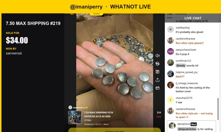 Whatnot Find: A 2019 Tiny Shirt Sold for $34