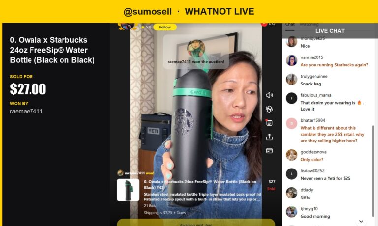 Whatnot Deal of the Day: Owala x Starbucks Water Bottle
