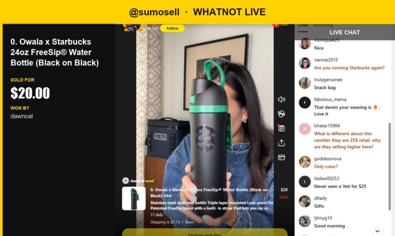0. Owala x Starbucks 24oz FreeSip® Water Bottle (Black on Black) #44