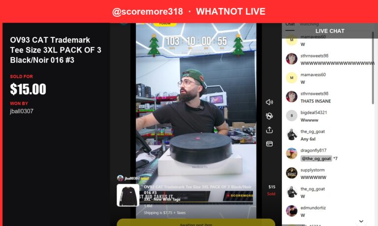 Scoremore318 Scores Big with OV93 CAT Trademark Tee