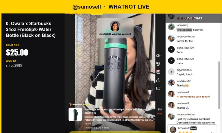 Sold: Owala x Starbucks Water Bottle in Black on Black