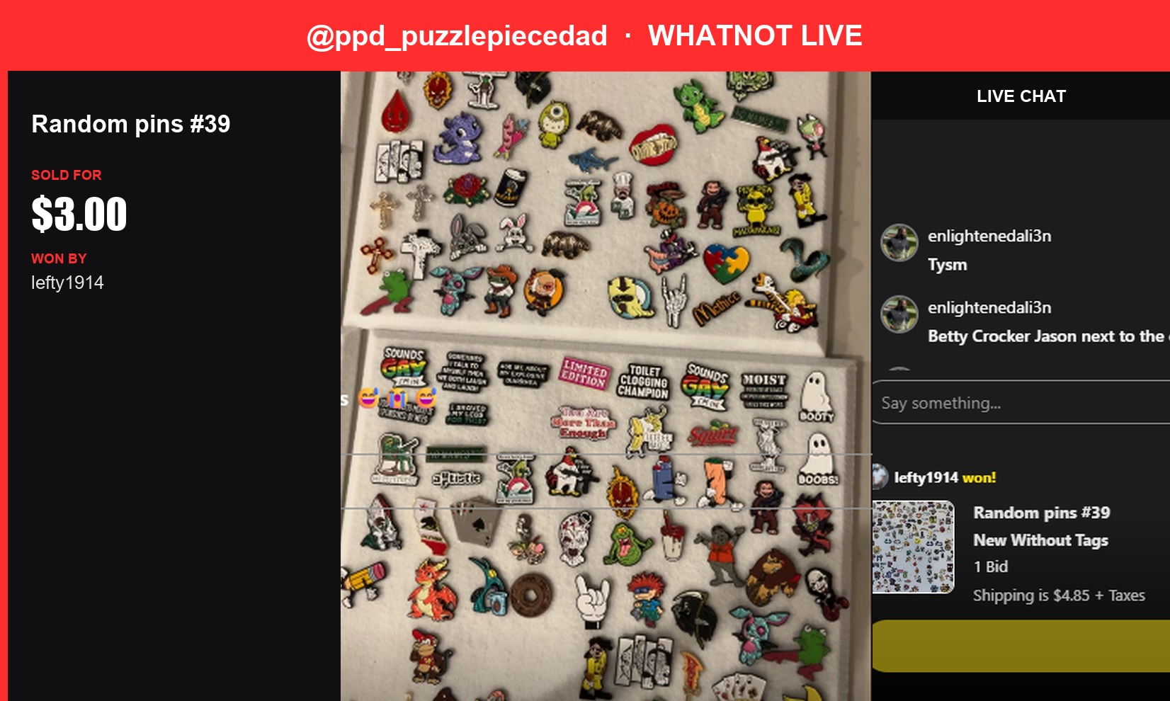 Random pins #39
