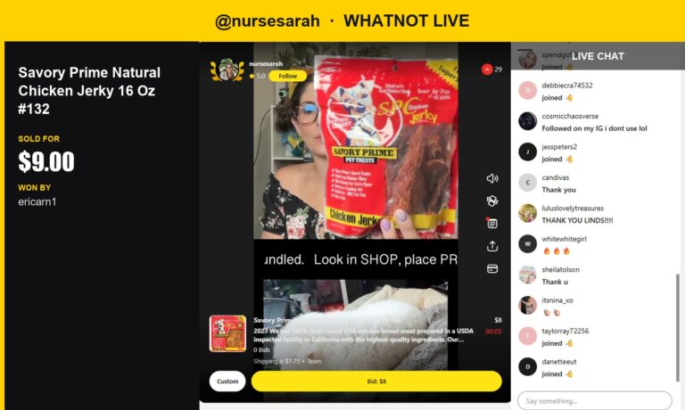 Savory Prime Treats Up for Grabs: Live Show Winner Scores Chicken Jerky