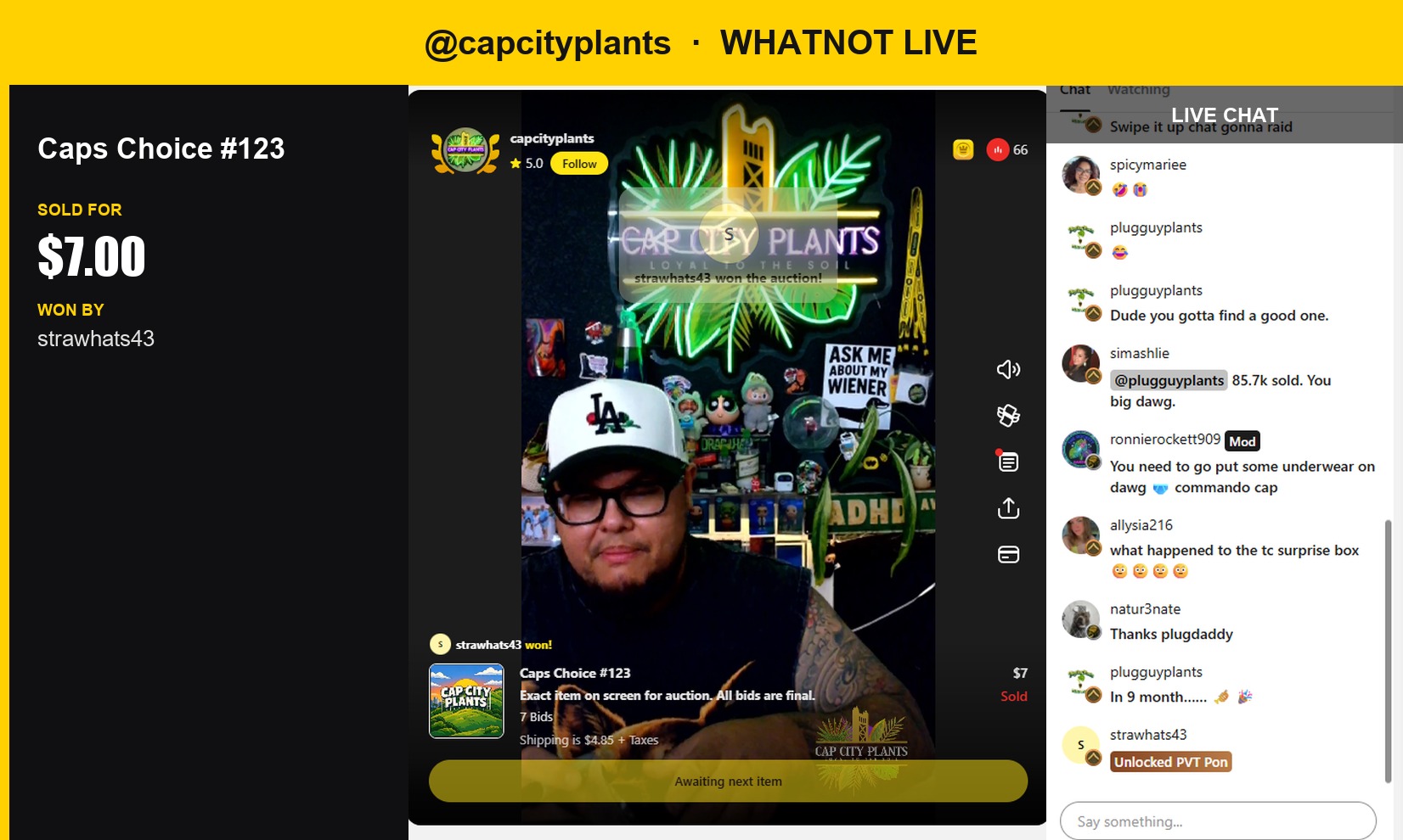 Unstoppable Monster: Whatnot's Capcityplants Finds Its Match