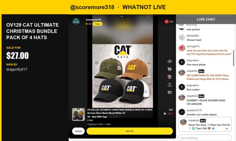 Whatnot Showdown: Scoremore318's High-Quality Christmas Gift Bundle