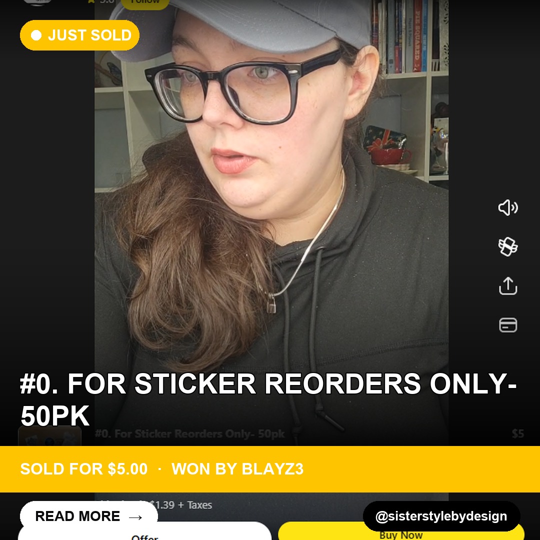Sticker Deal of the Day
